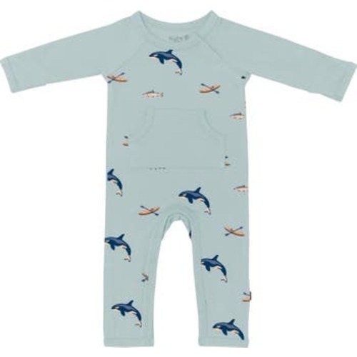 Coastline Print Longall Romper