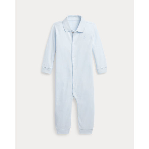 6 Month Soft 100% Cotton Polo Coverall for Baby Boys | Ralph Lauren