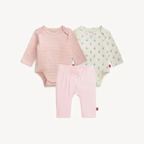 Magnetic 3-Pack Bodysuit & Pant