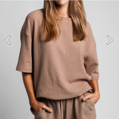 Waffle Lounge Tee — Comfrt