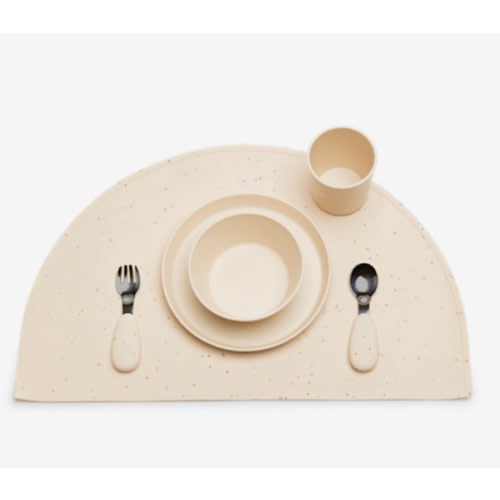 AEIOU Toddler Tableware Gift Set - Oat