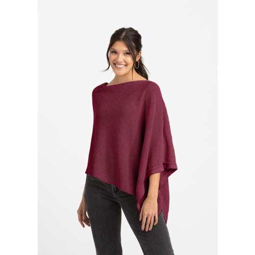 The Burgundy Cocoon™ Breathable Nursing Cover