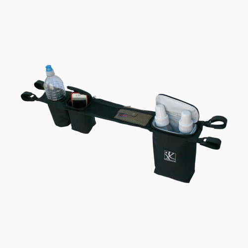 JL Childress Double Cool Double Stroller Organizer - Black