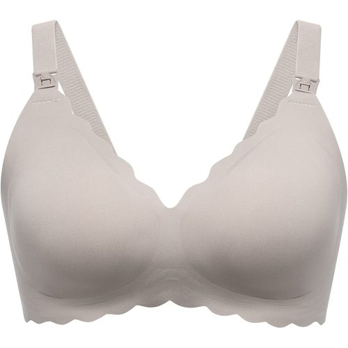 Momcozy Nursing Bras for Breastfeeding, Jelly Strip Support Maternity Bra