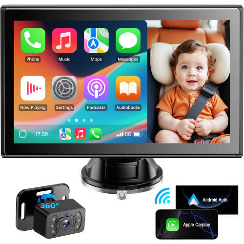 LAMTTO RC27 Wireless CarPlay Baby Camera for Safe Driving