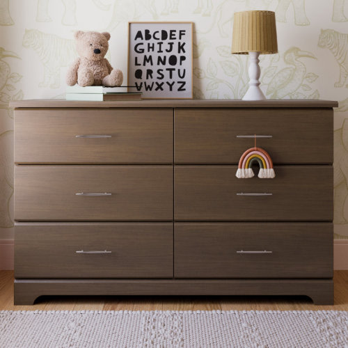 Brookside 6 Drawer Double Dresser | Wayfair