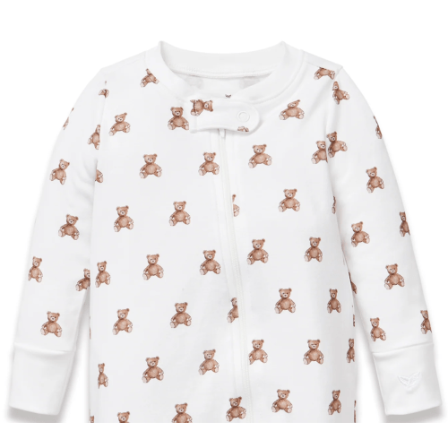 Baby's Pima Romper in Teddy Tales