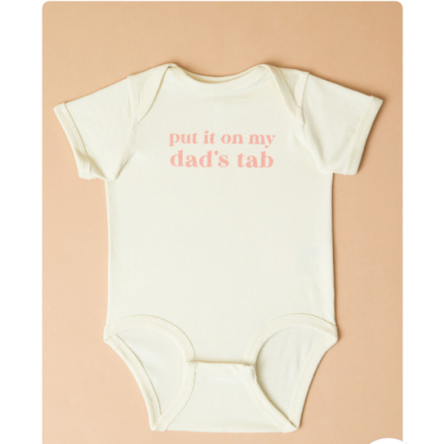Put it on Dads Tab Bodysuit
