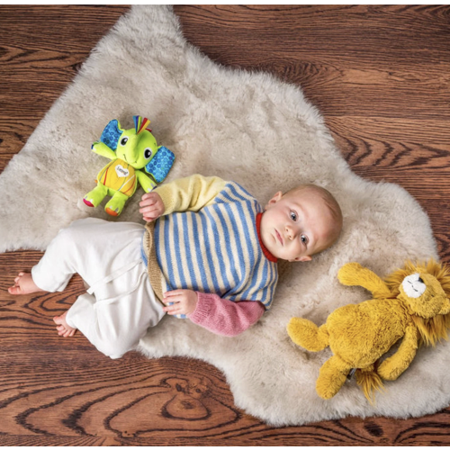 Kiwi Comfort Sheepskin Baby Rug - short wool