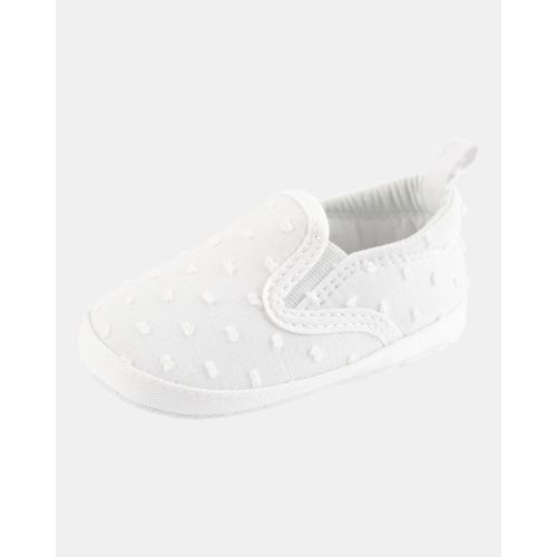 Baby Girl Slip-On Sneaker - White - OshKosh B'gosh | Carter's