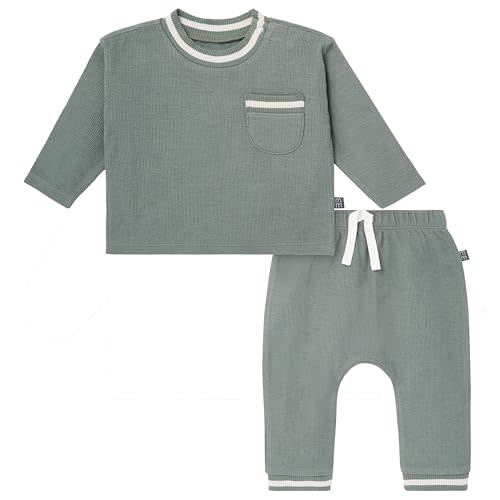 Modern Moments by Gerber Baby Boys 2 Piece Top & Pant Set