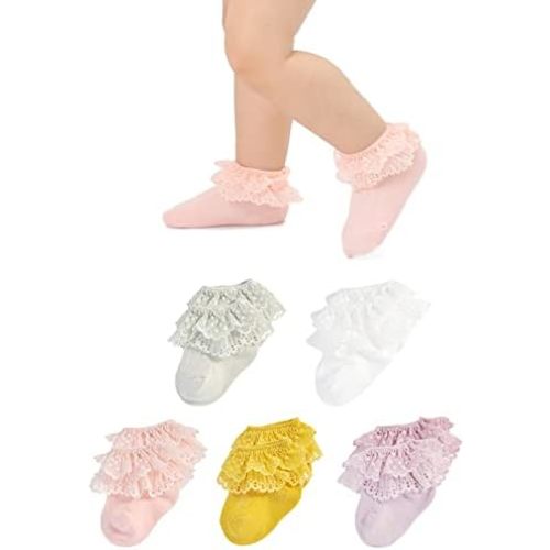 Marchare Baby Lace Socks 3 Pack