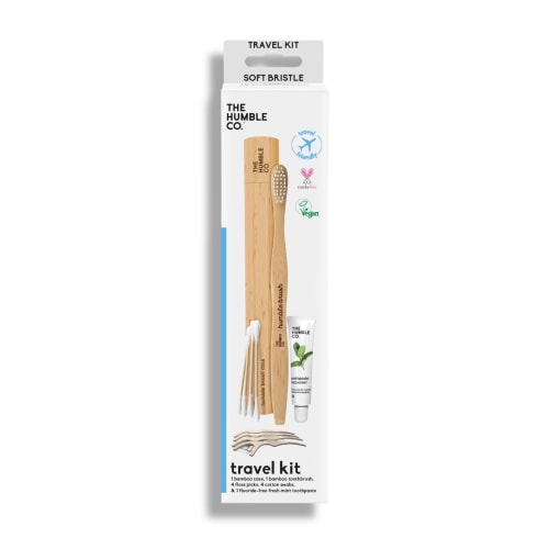 Toothbrush & Toothpaste Kit 100 pieces | The Humble Co.