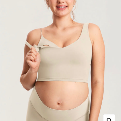 Natrelax® Nursing Crop Tank Top