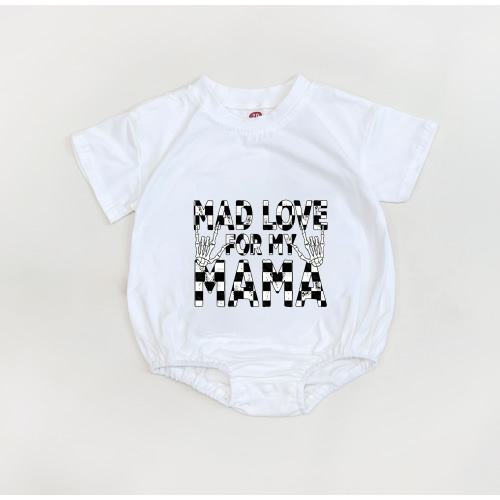 Baby Mad Love For My Mama Romper