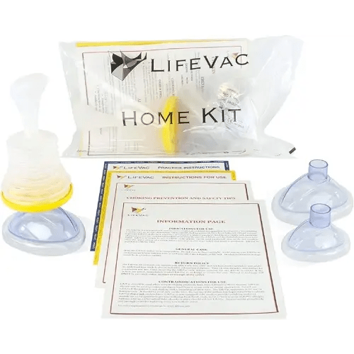 LifeVac Choking Rescue Device for Kids and Adults | Portable Airway Assist First Aid Home Kit
