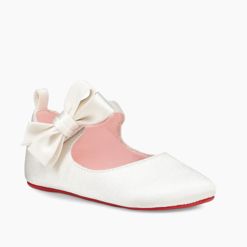 Christian Louboutin Baby Girl's Lou Babe Ballerina Flats | Saks Fifth Avenue