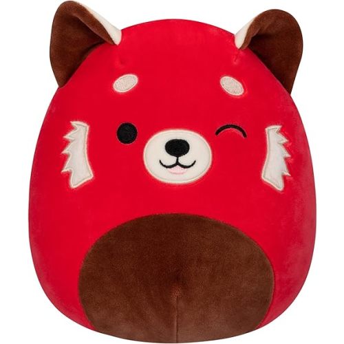 Squishmallows 8-Inch Cici Winking Red Panda - Little Ultrasoft Official Kelly Toy Plush