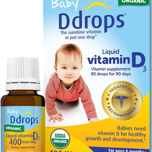 Ddrops Organic Baby Vitamin D Drops