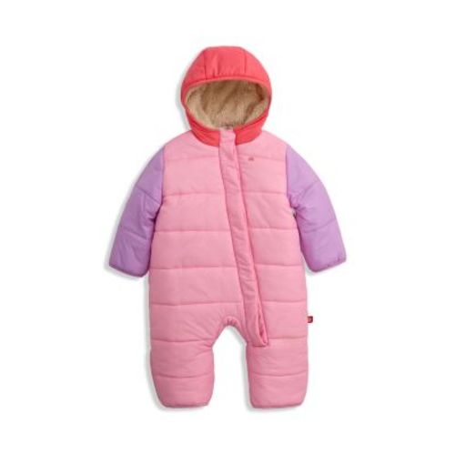 Girls' Rose Quartz Color Blocked Pram Suit - Baby