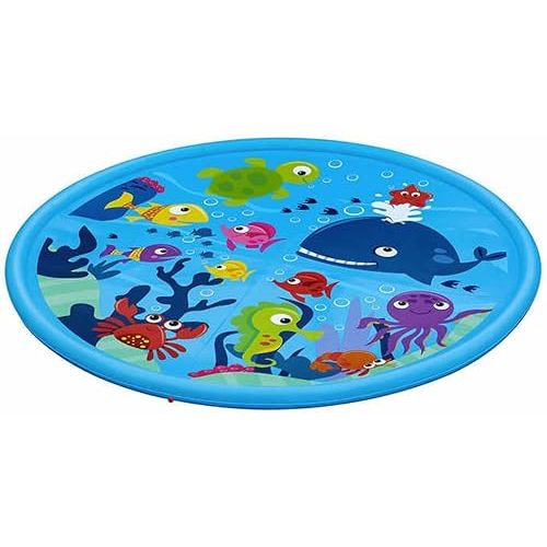 Bestway H2OGO! Under The Sea 10' Splash Pad (Under The sea, Animal Floor Print), Blue