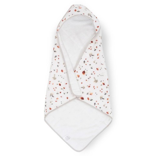 Cotton Muslin & Terry Hooded Infant Towel