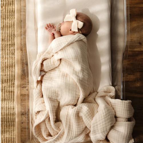 Muslin Bubble Blanket - Cream