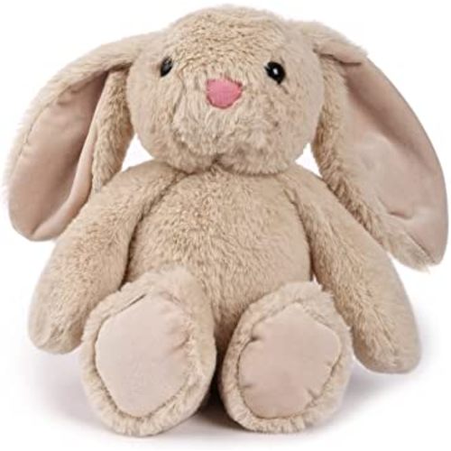 TCBunny Baby Bunny Bedtime Stuffed Animal Plush Easter Stuffers Toy Gifts 11" for Girls, Boys, Kids, Coco (Beige)