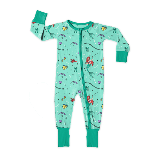 Under the Sea Sweethearts Zipper Sleeper *RTS* – Six Southern Babes