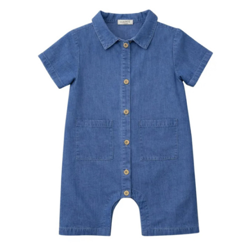 Charly jumpsuit Tencel Organic Cotton | Denim blue