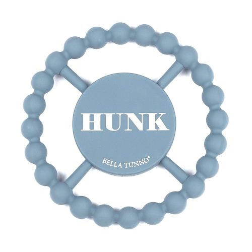 Baby Teether by Bella Tunno, Silicone Teethers for Babies 3-6 months, 6-12 months, Baby Toys, Pacifier, Teething Relief, Boys, Girls, Hunk