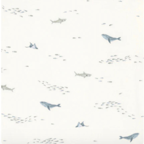 Ocean Life Cotton Swaddle | HALO