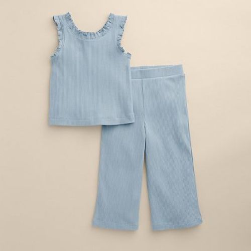 Baby & Toddler Little Co. by Lauren Conrad 2-pc. Essential Tank & Wide Leg Bottom Set