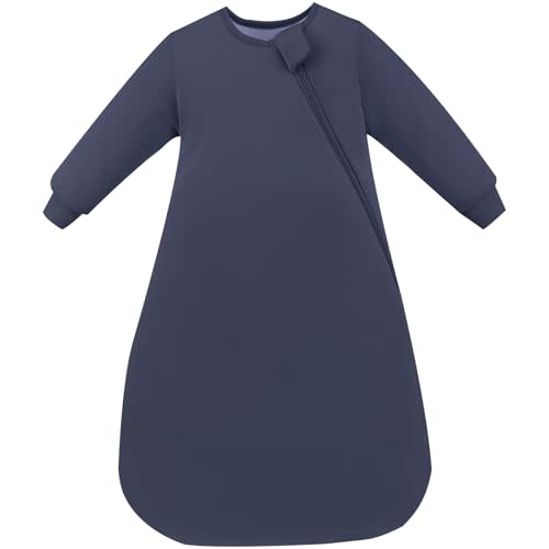 PurComfy Supersoft Baby Premium Bamboo Viscose Long-Sleeve Wearable Sleeping Bag Sack Blanket 1.0 TOG