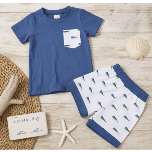 Mahi Mahi Toddler Lounge Set - 2T