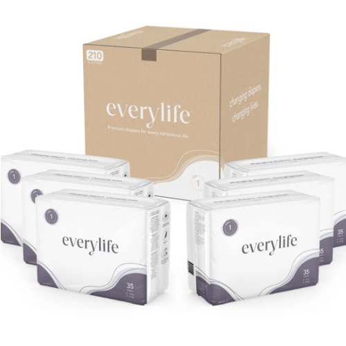 SIZE 2 - Safest Non-Toxic Diapers for Sensitive Skin | Everylife – EveryLife
