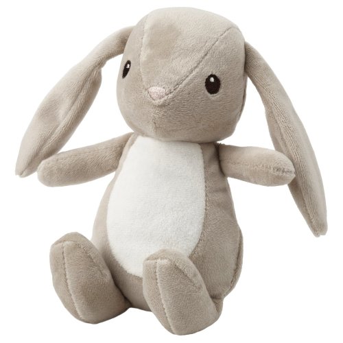 DVÄRGHARE Soft toy - bunny/beige 21 cm