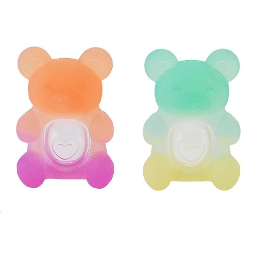 Infantino Teethimal Pop Pals - Gummy Bear Sensory Popper Toy with Soothing Teething Textures for Infants & Toddlers 6+ Months