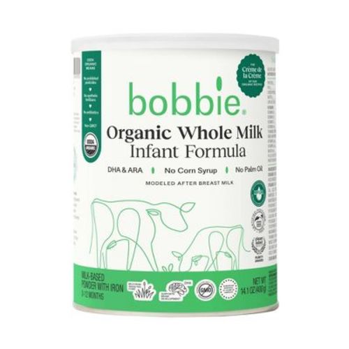 Bobbie Organic Whole Milk Formula - 14.1oz