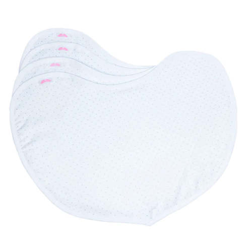 Large Contoured Burp Pads [4-Pack]