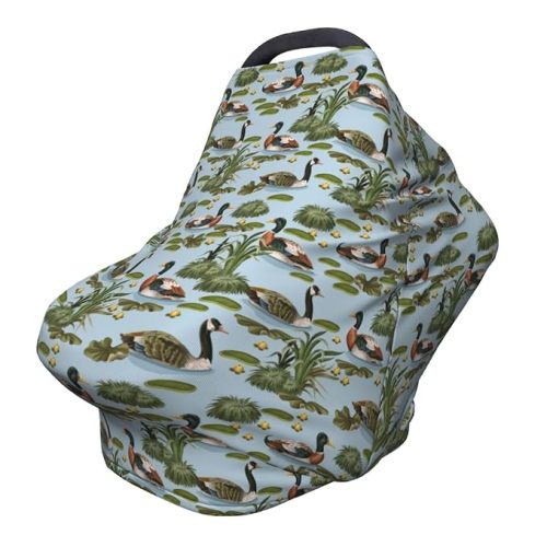 Western Car Seat Canopy, Baby Breastfeeding Cover, Multi Use Baby Stroller and Carseat Cover, Boys and Girls Shower Gifts