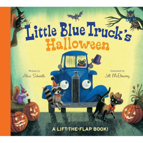 Little Blue Truck's Halloween: A Fun And Interactive Lift-the-Flap Book For Kids Celebrating Halloween With Little Blue Truck And Friends