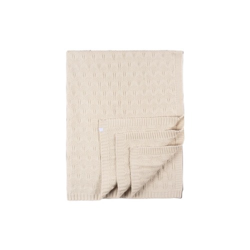 Sweater Knit Blanket Tan