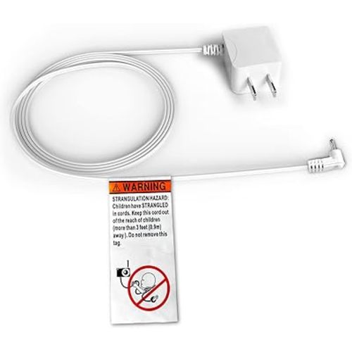 HelloBaby Official Replacement Baby Monitor Charger for HB6550/HB6560/HB50-5V Baby Monitor Power Cord Adapter, Charging Cabel Cord for HelloBaby (2022+ Models) with Charging Safety Certification