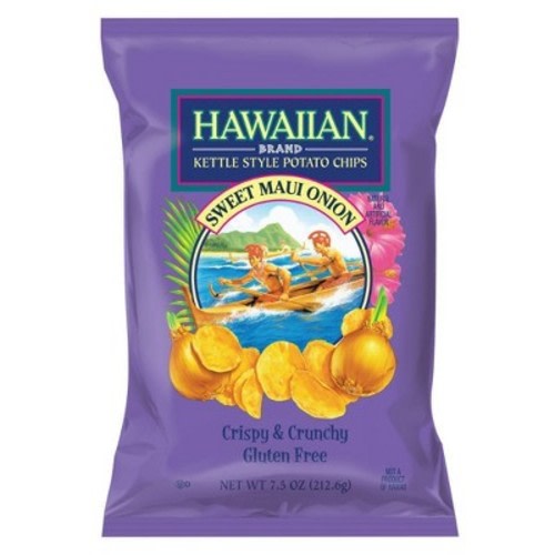 Hawaiian Sweet Maui Onion Kettle Style Potato Chips - 13oz