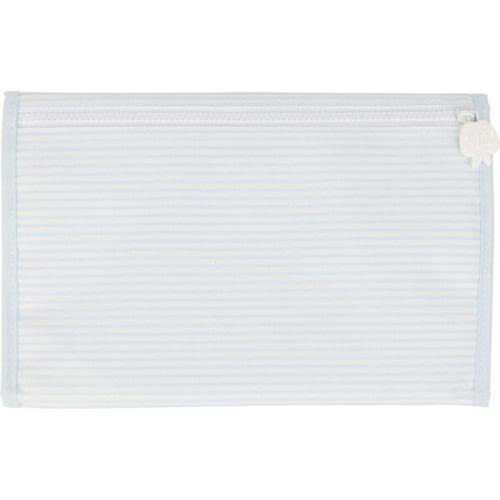 The Changing Pad, Light Blue Stripe - Apple of My Isla | Maisonette