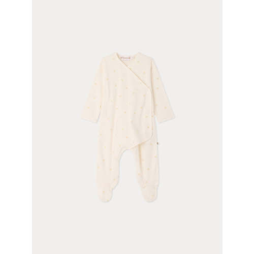 Surplice pyjamas in organic cotton