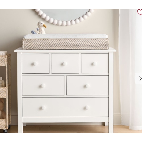 Pottery barn changing station