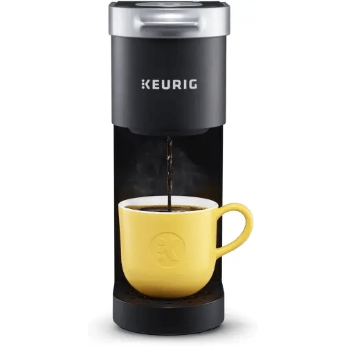 Keurig K-Mini Single Serve K-Cup Pod Coffee Maker, 6 to 12oz Brew size, with Cord Storage, Perfect for Small Spaces, Black
