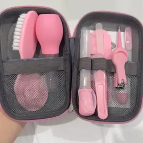 Baby Healthcare and Grooming Kit for Newborn Kids, 24PCS Upgraded Safety Baby Care Kit, Newborn Nursery Health Care Set, Baby Care Product (Grey White) - TikTok Shop